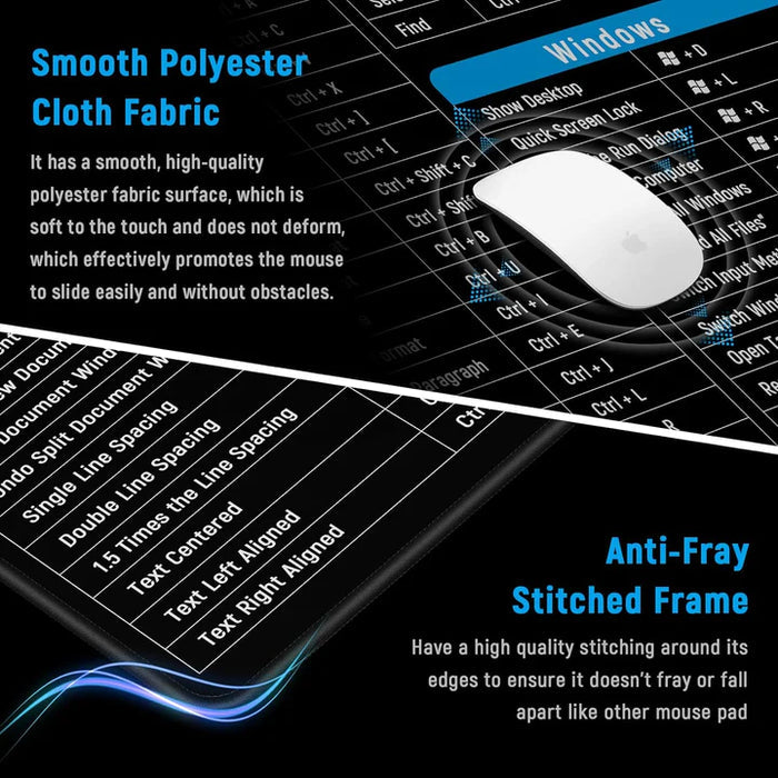 Anti-slip Keyboard Pad with Shortcut Key Patterns | Limited Period Offer